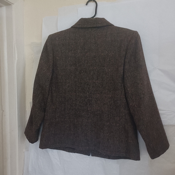 ♥️Saint Laurent rive gauche  wool blend vintage blazer size 46 - Picture 8 of 13